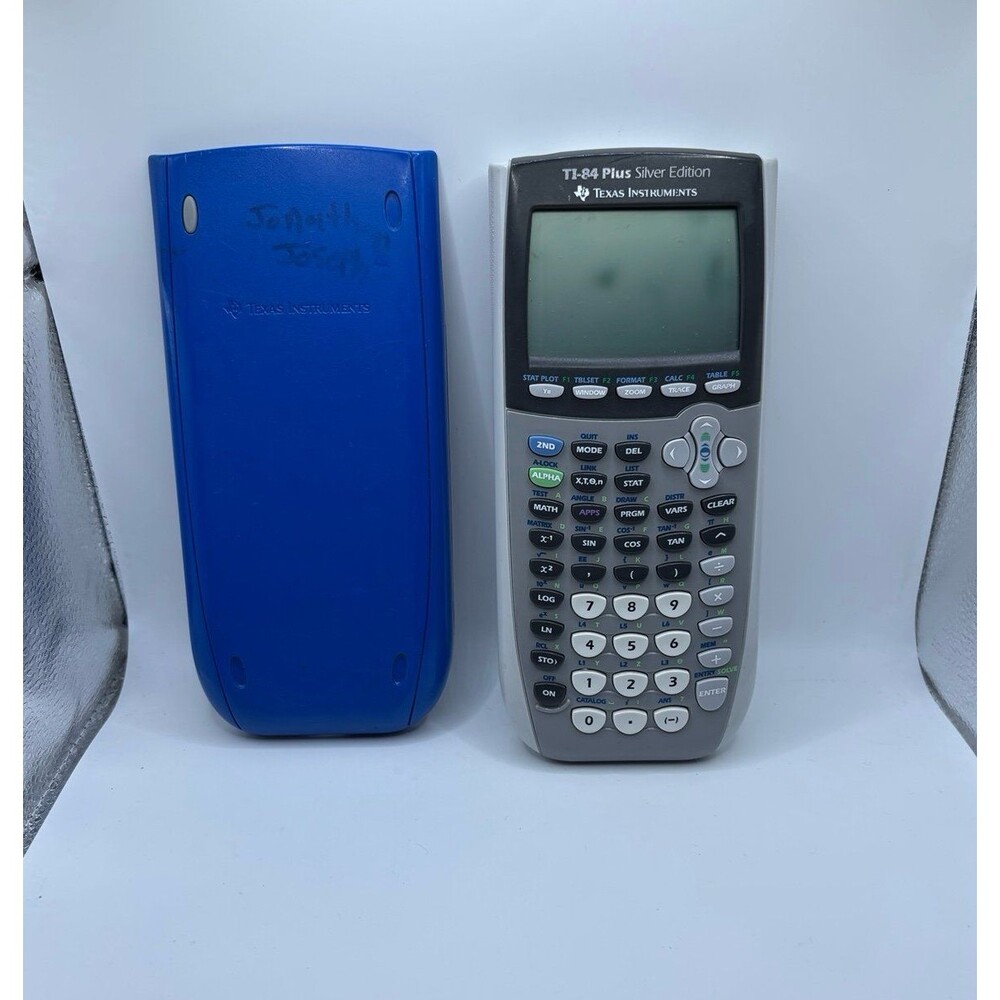Texas Instrument TI-84 Plus Silver Edition Graphing Calculator Read Description